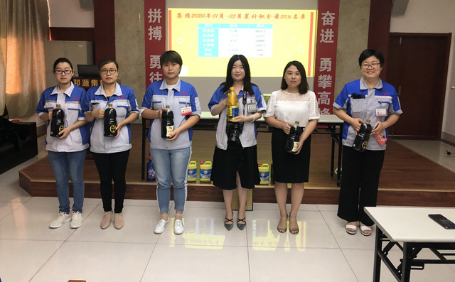 對年度積分前20%的員工進(jìn)行嘉獎(jiǎng)